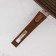 Granite Grill pan, 26 × 26 cm, removable handle, glass cover, anti-stick coating, brown color