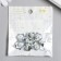 Decor for creativity metal, rhinestones "Owl with pearl" silver 2x2 cm