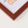 Photo frame 21x30 cm MDF. No. 6 Italian walnut, width. 20 mm, thickness. 12 mm (plastic screen)
