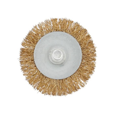 Metal brush for a tundra drill, with a hairpin, flat, 50 mm-1