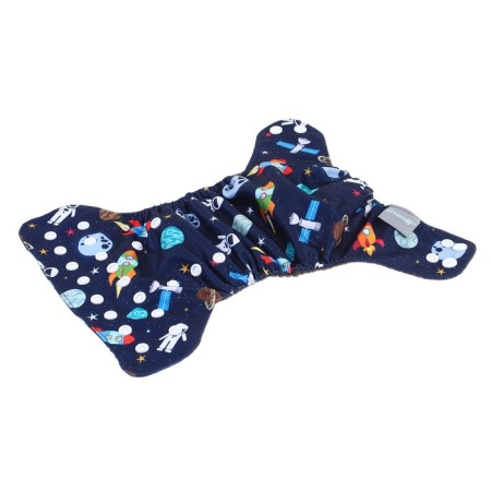 Panties-scammers, reusable, carbon-bamboo fabric, "cosmos", from 0-12 months.-5