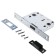 Latch "Allur Art" L7050-mass CP, without pens with a latch, color chrome