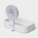Soap dish on Velcro Dalyana, 12 × 14 × 10 cm, white color