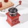 Manual coffee grinder "Morning coffee", 9.8 × 16 cm, red tree