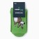 Women's socks "Corgi", green color, size 36-40