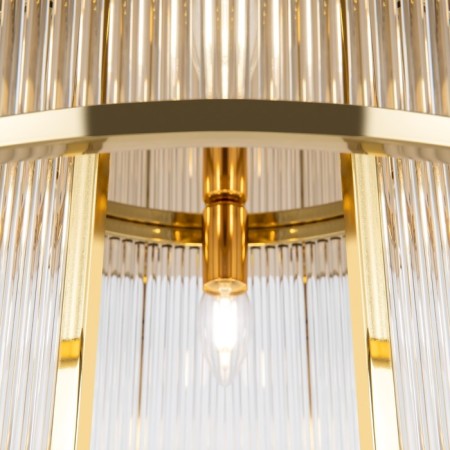 Ceiling light MayToni Mod174CL-06G, 6HE14, 60W, 55.4x55.4x28.2 cm, color gold-2