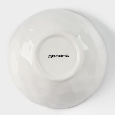Porcelain shares “Cosmos”, 370 ml, d = 13.1 cm, blue color-4