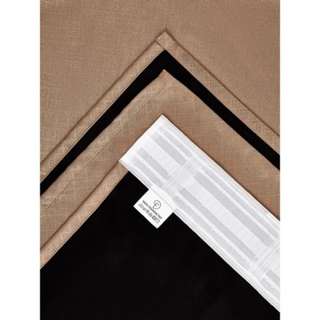 Decofest "Trinity" curtain, size 200x280 cm, brown color-4