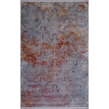 Rectangular carpet Karmen Hali Rim, size 228x340 cm, color Grey/Grey