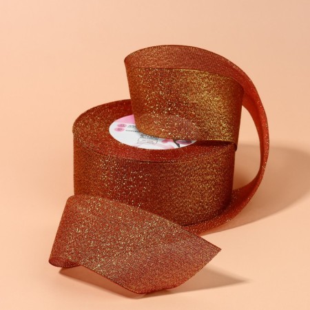 Breaking tape, 40 mm, 23 ± 1 m, burgundy color No. 034-1