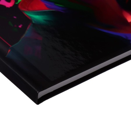 College-wiper in a solid cover 7BC, A5, 80 sheets, colorful smile, cage block, matte lamination, selective varnish-2