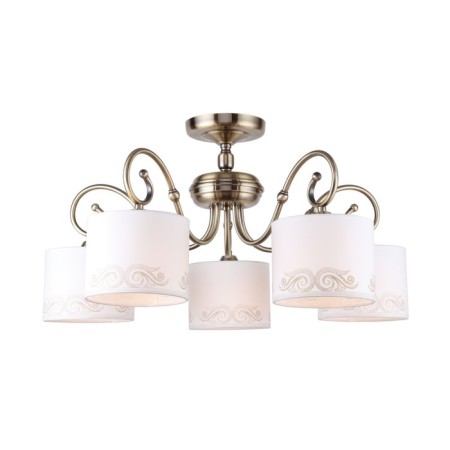 Romani chandelier, 5x40W E14, bronze color