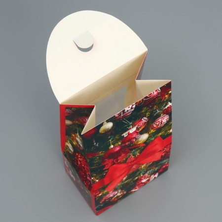 Folding box "New Year", 9 x 19 x 6 cm, New Year-3