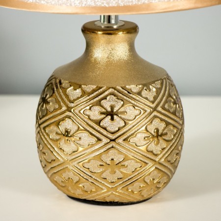 Goldis table lamp E14 40W gold 20x20x32 cm Risalux-4
