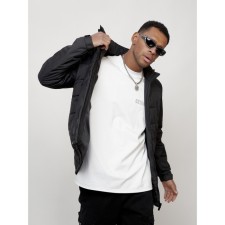 Male spring jacket, size 52, black color