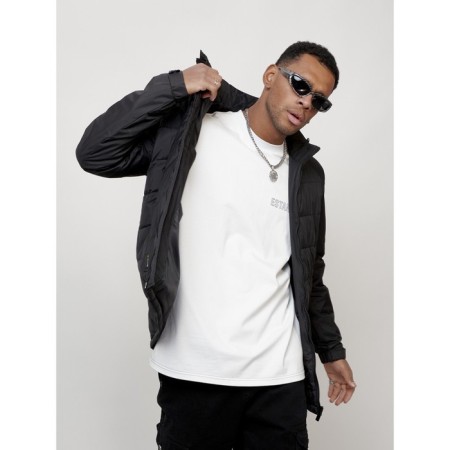 Male spring jacket, size 52, black color