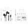 Hoco M101 PRO headphones, wired, vacuum, microphone, 1.2 m, black