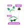 New Year's carnival costume children's “Christmas tree”, 3 objects: rim, butterfly, magic wand, for the New Year