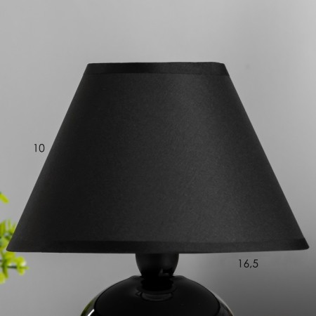 Black Black Black lamp 25 cm, E14 220V RISALUX-1