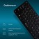 Keader Rlick 830st Black USB Wireless Slim Multimedia Touch
