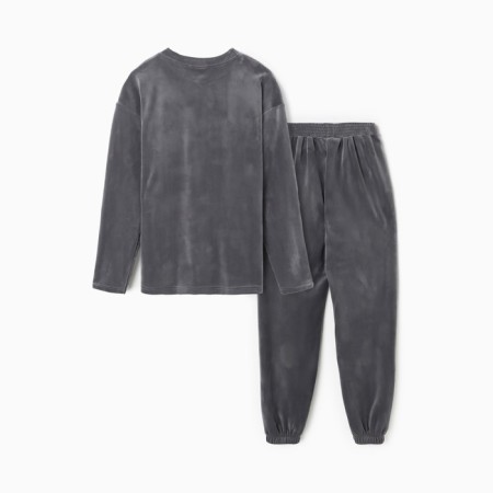 Women's costume (sweatshirt and trousers) KAFTAN PLUSHY p. 52-54, gray-11