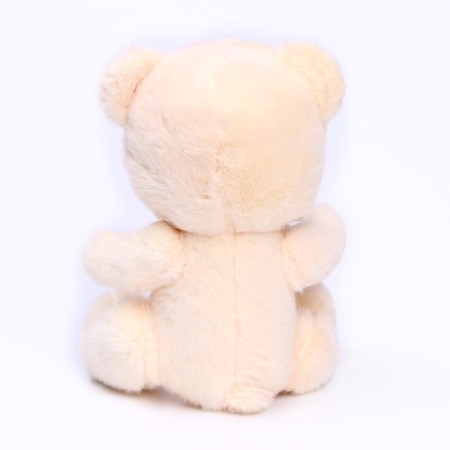 Soft toy "Mishutka", 25 cm, milk color-3