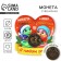 Coin Brass "Love and Happiness", Diam 2.5 cm