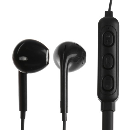 Sports headphones M6, wireless, inserts, WT 4.2, microphone, 200 mAh, black