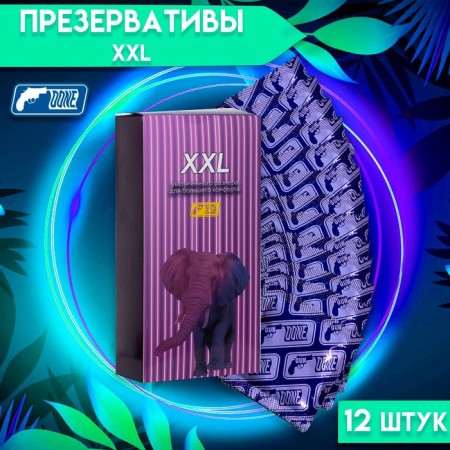 Condoms large size xxl 12 pcs