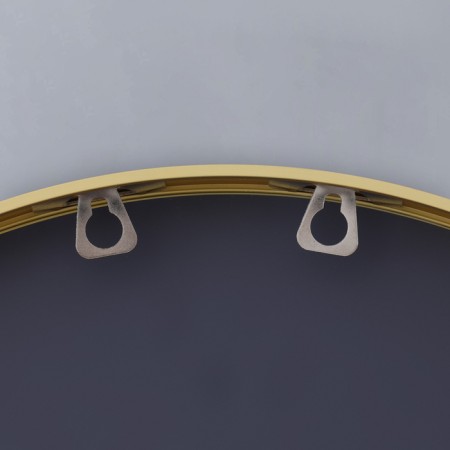 Mirror "matte gold", wall -mounted, 40 × 4 cm-3