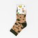 Children's socks "dinosaurs", beige color, size 20-22