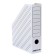 A4 storage, archive from microgofrotcard Calligrata, 75 mm, up to 700 l, white