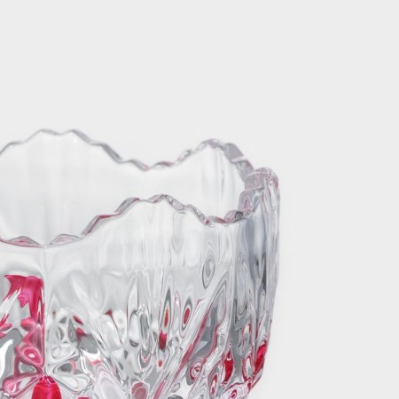 Sugar Glass Venice Foliage, 300 ml, 10 × 12.5 cm, with a lid-3