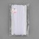 Gum with silicone, 15 mm, 10 ± 1 m, white color