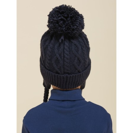 Children's hat, size 51-52, dark blue color-2