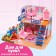 House for dolls "Comple" with furniture and accessories