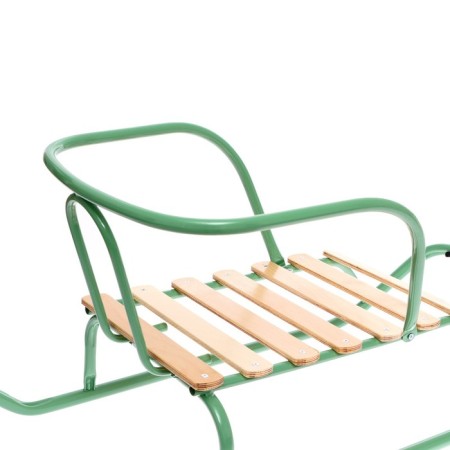 Sled "breeze 1", olive color-4