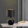 PALLA's table lamp with a lampshade 60W, E27, 20x20x36 cm