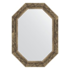 Mirror in the baguette frame, an old tree with weaving 70 mm, 53x73 cm