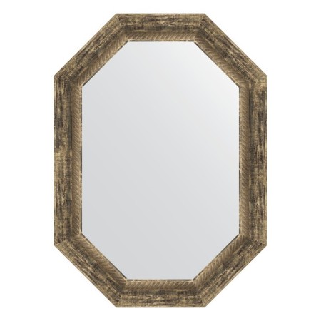 Mirror in the baguette frame, an old tree with weaving 70 mm, 53x73 cm