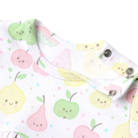 Bloom Baby Dress Fruit with DL. Sleeve, p. 92 cm, milk-1