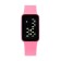 Electronic watch watches, 3 atm, silicone strap, pink