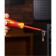 Dielectric screwdriver DELI, PH1 x 80 mm, CRV, up to 1000 V