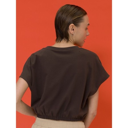 Female jumper, size 42, chocolate color-2