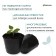 Polyethylene pots for seedlings, 1 l, 13 × 11 × 8 cm, thickness 50 μm, black, Greengo