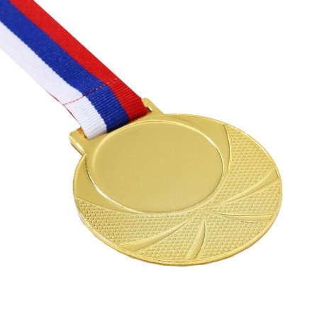 Medal for applying 003 diam 6.5 cm. Color of evil. With a ribbon-3