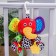 Soft “Bibo elephant”, rattle, rubberle, on a crib, stroller, crumb me