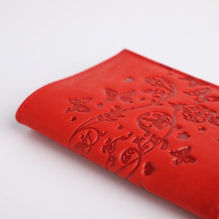Cover for passport, red color-3