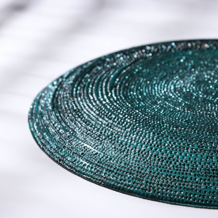 Inspiration dish, d = 28 cm, turquoise color-2