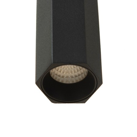 Suspension lamp "MOEM" LED 5W 4000K Black 4x4x50-150cm-6